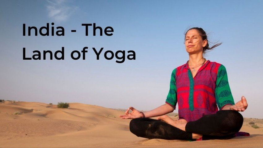 Learning Yoga in India