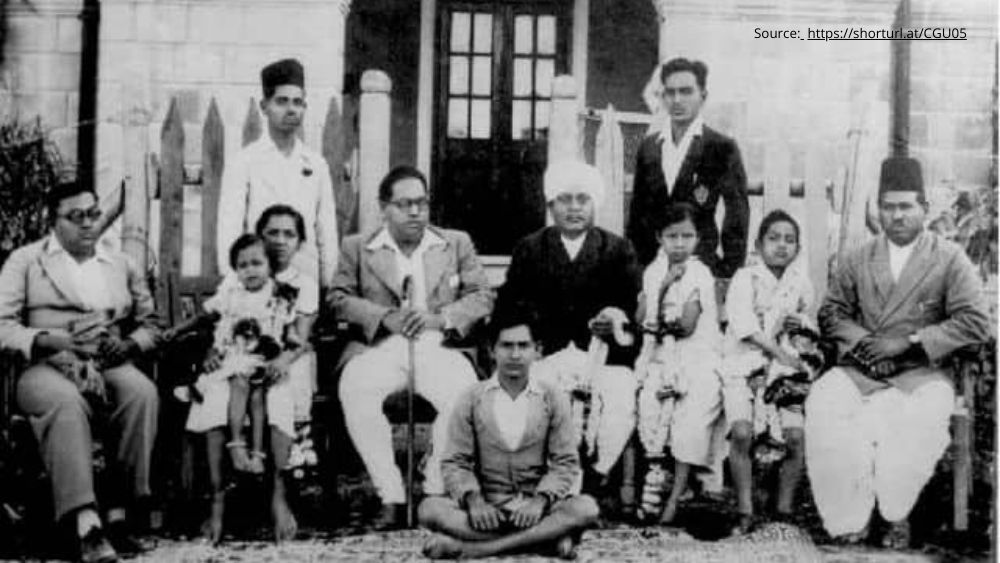 Dr. B.R. Ambedkar and his associates